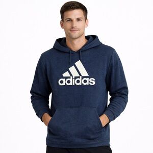 Adidas ClimaWarm Navy Hoodie Men’s Size XL